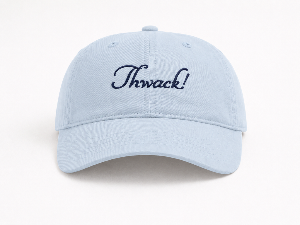 The Thwack! Dad Hat - Navy Embroidery